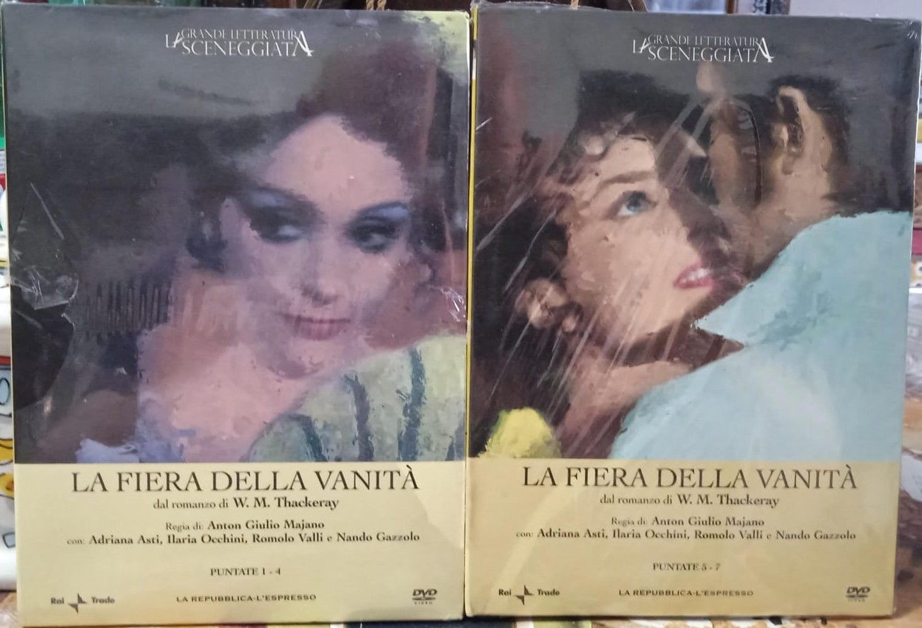 TeknoFilm - 2 DVD – Sceneggiati RAI: LA FIERA DELLE VANITA' (Opera completa - 7 puntate) di Anton Giulio Majano (1967) - REPUBBLICA/L'ESPRESSO