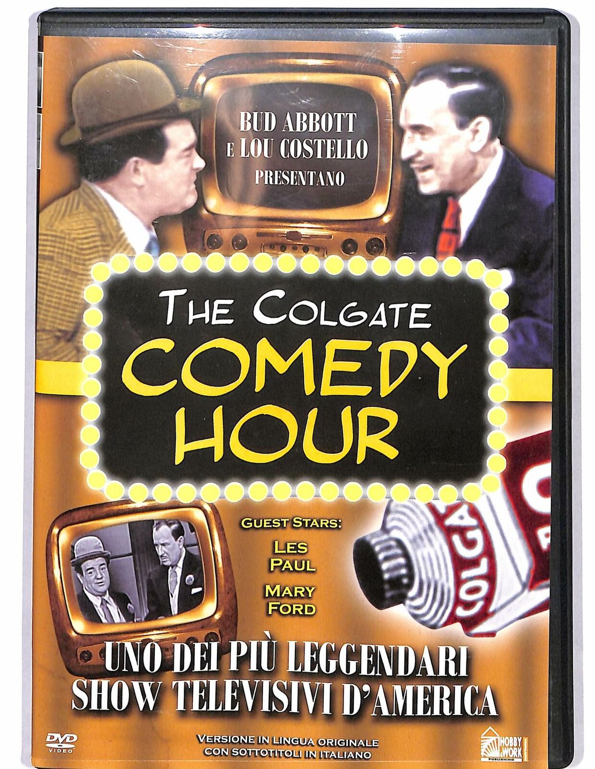 TeknoFilm - DVD (Versione slim - Lingua Inglese - Sub. ITA) - Gianni e Pinotto: THE COLGATE COMEDY HOUR - Guest star: LES PAUL e MARY FORD di Fred Hamilton (1954) - HOBBY & WORK