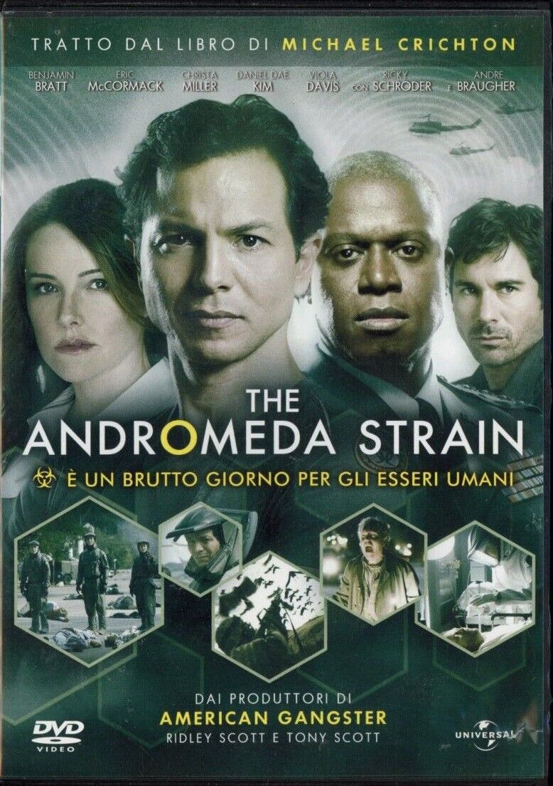TeknoFilm - DVD - THE ANDROMEDA STRAIN di Mikael Salomon (2008) - UNIVERSAL