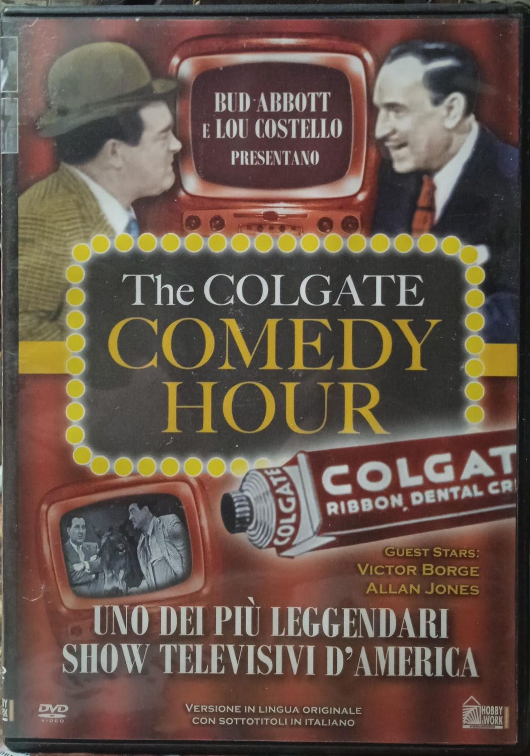 TeknoFilm - DVD (Versione slim - Lingua Inglese - Sub. ITA) - Gianni e Pinotto: THE COLGATE COMEDY HOUR - Guest stars: VICTOR BORGE e ALLAN JONES di Fred Hamilton (1954) - HOBBY & WORK