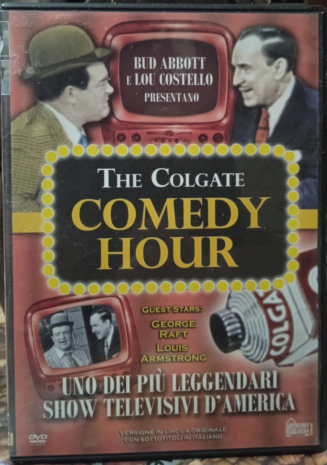 TeknoFilm - DVD (Versione slim - Lingua Inglese - Sub. ITA) - Gianni e Pinotto: THE COLGATE COMEDY HOUR - Guest stars: GEORGE RAFT e LOUIS ARMSTRONG di Fred Hamilton (1951) - HOBBY & WORK