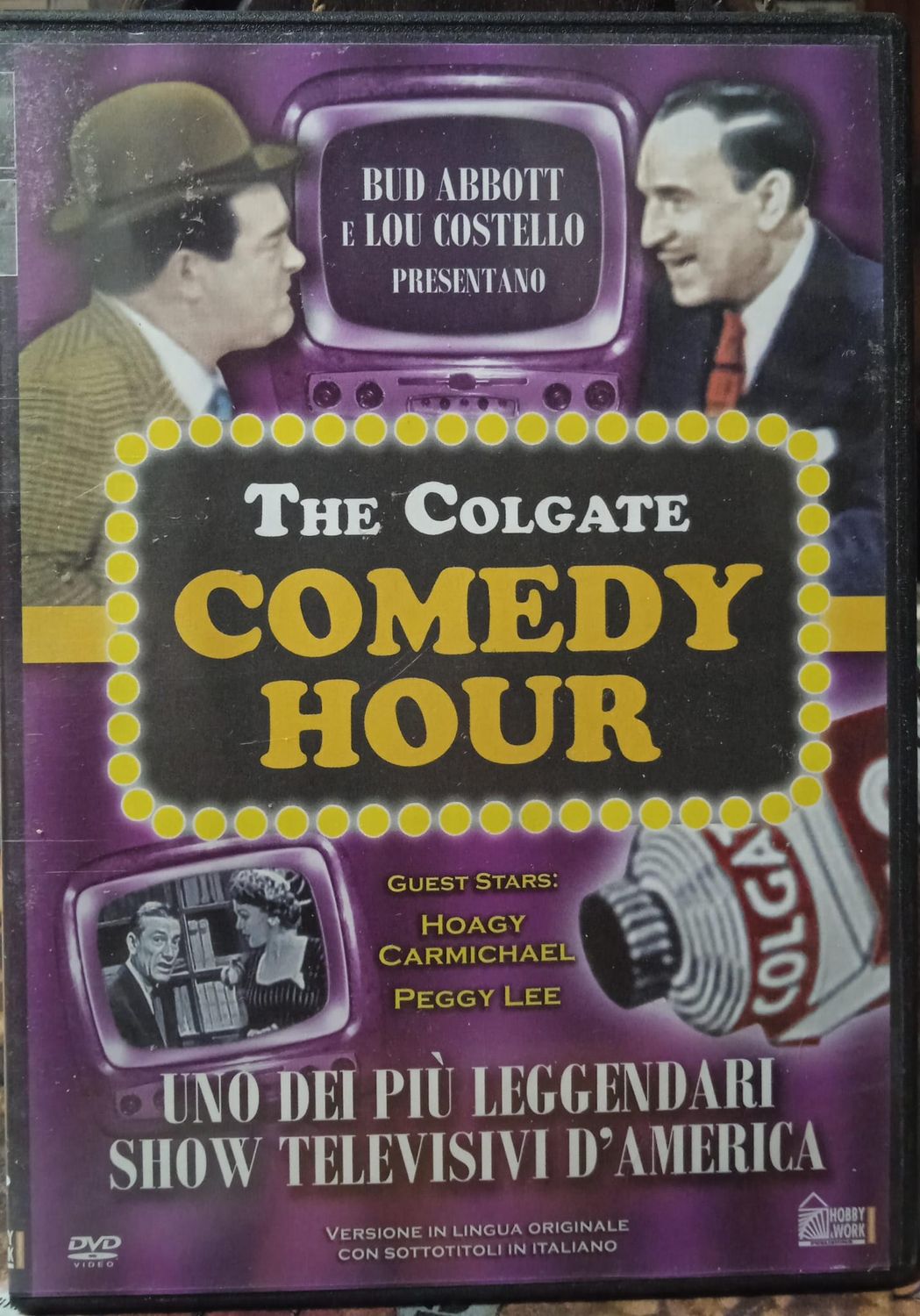 TeknoFilm - DVD (Versione slim - Lingua Inglese - Sub. ITA) - Gianni e Pinotto: THE COLGATE COMEDY HOUR - Guest stars: HOAGY MARMICHAEL e PEGGY LEE di Fred Hamilton (1954) - HOBBY & WORK