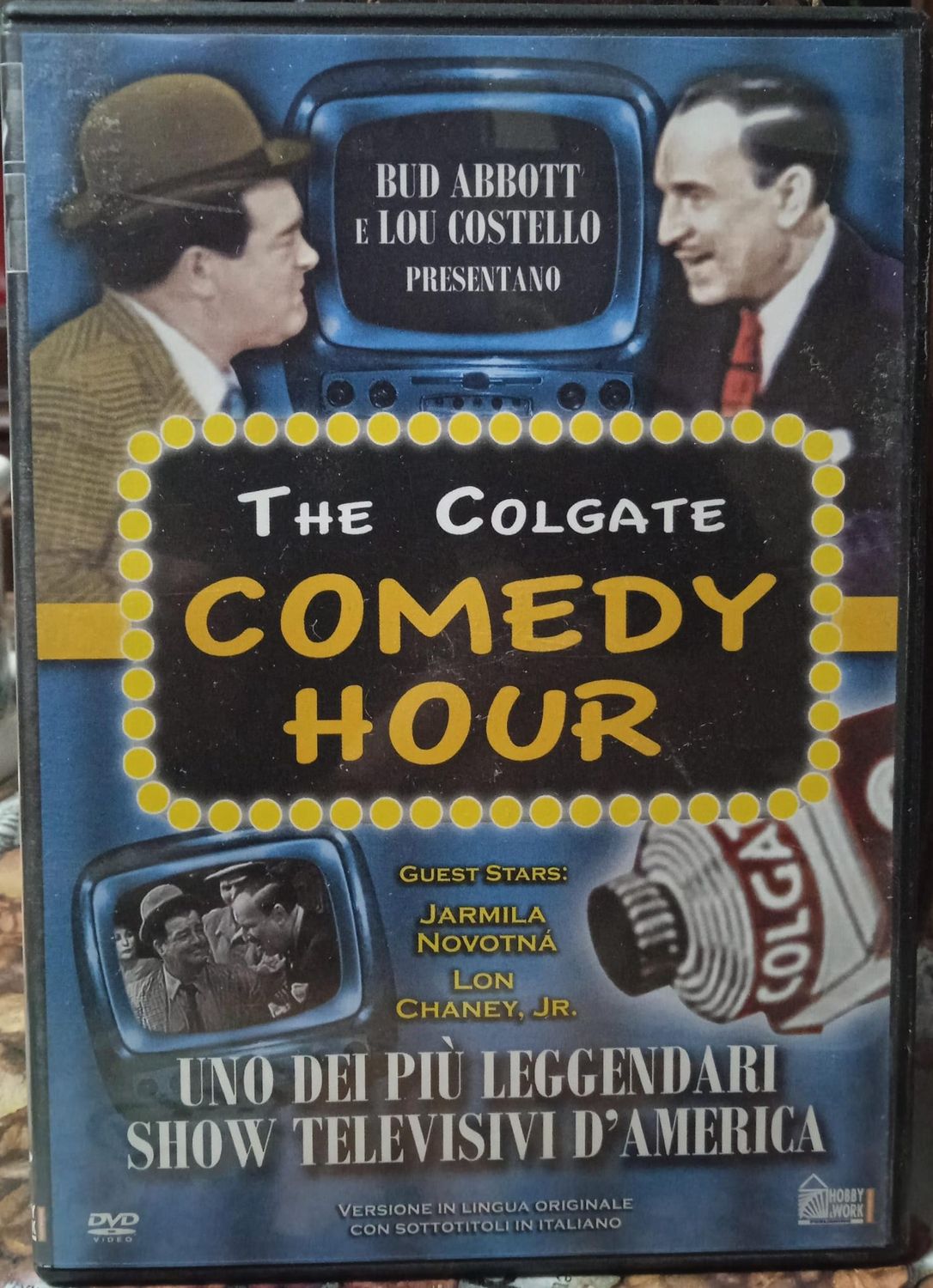 TeknoFilm - DVD (Versione slim - Lingua Inglese - Sub. ITA) - Gianni e Pinotto: THE COLGATE COMEDY HOUR - Guest stars: JARMILA NOVOTNA e LON CHANEY JR. di W. Asher e J. V. Kern (1951) - HOBBY & WORK