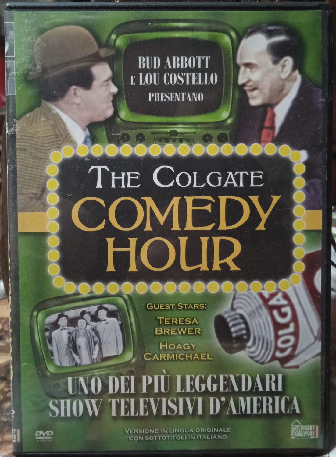TeknoFilm - DVD (Versione slim - Lingua Inglese - Sub. ITA) - Gianni e Pinotto: THE COLGATE COMEDY HOUR - Guest stars: TERESA BREWER e HOAGY MARMICHAEL di W. Asher e J. V. Kern (1953) - HOBBY & WORK