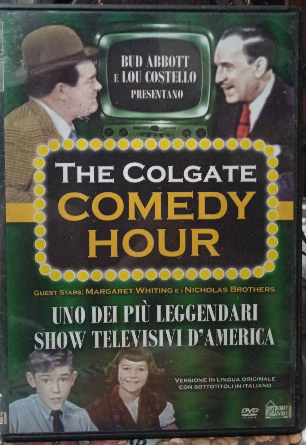 TeknoFilm - DVD (Versione slim - Lingua Inglese - Sub. ITA) - Gianni e Pinotto: THE COLGATE COMEDY HOUR - Guest stars: MARGARETH WHITING e i NICHOLAS BROTHERS di E. Sobol (1952) - HOBBY & WORK