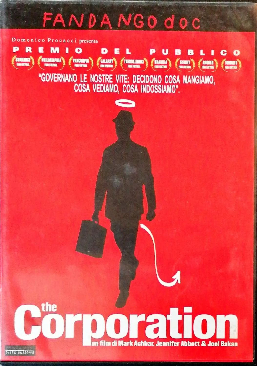 TeknoFilm - DVD - THE CORPORATION di Jennifer Abbott e Mark Achbar (2003) - CECCHI GORI HOME VIDEO