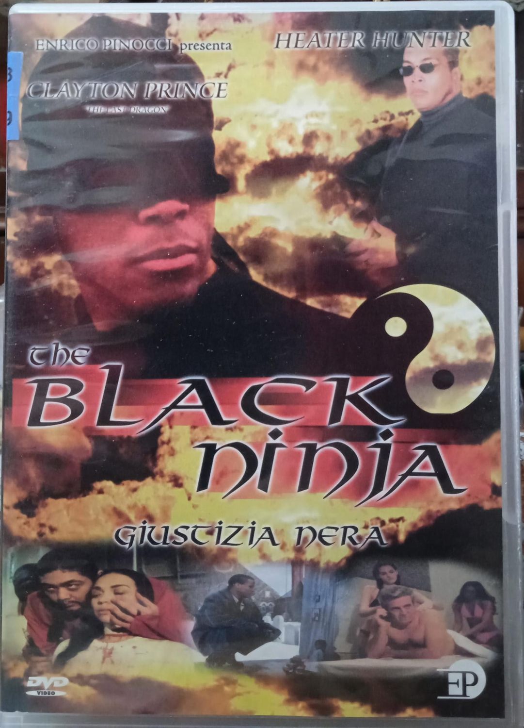 TeknoFilm - DVD - THE BLACK NINJA - GIUSTIZIA NERA (Versione noleggio) di Clayton Prince (2003) - EP PRODUCTION