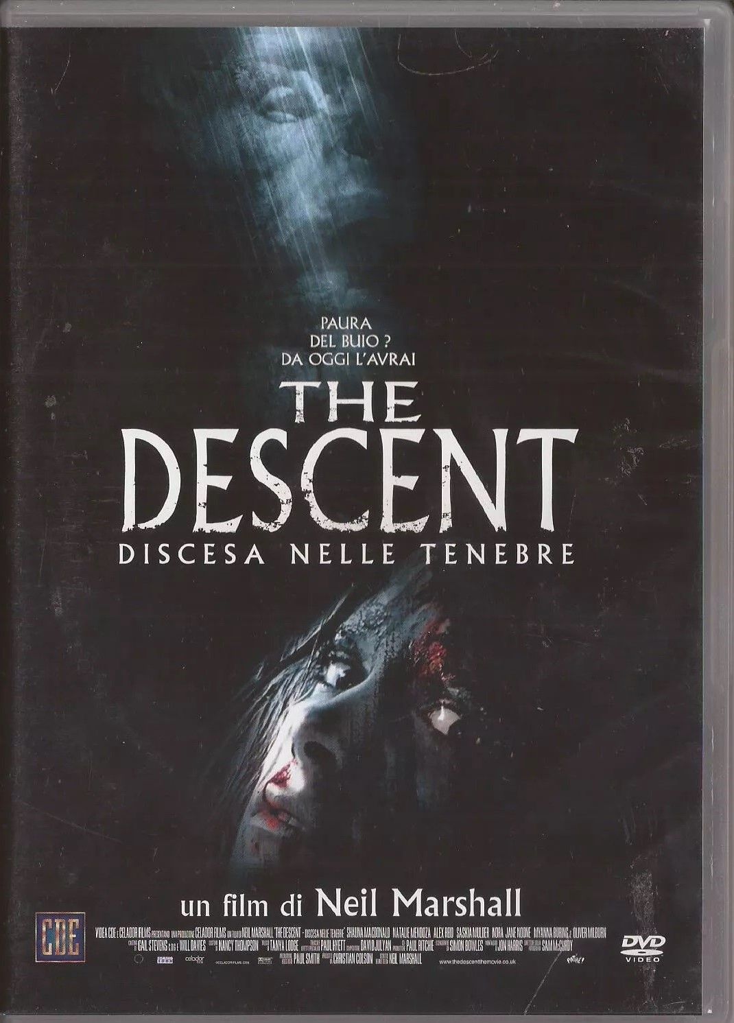 TeknoFilm - DVD - THE DESCENT - DISCESA NELLE TENEBRE (Versione noleggio) di Neil Marshall (2009) - CDE