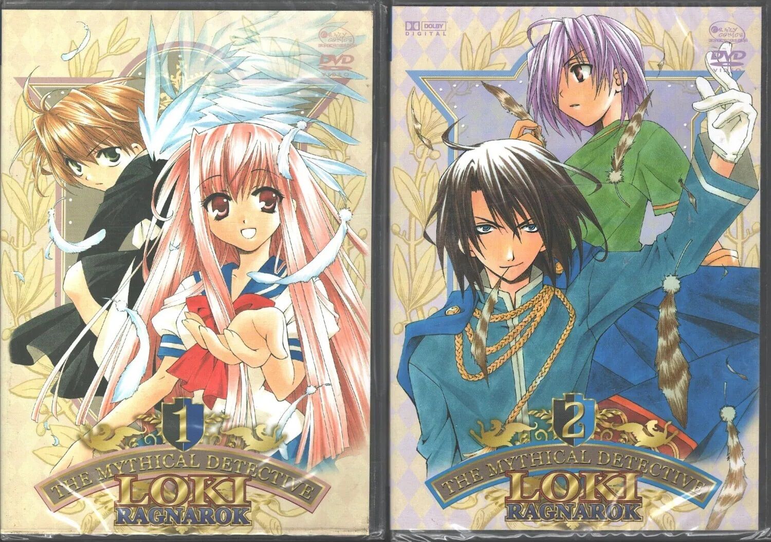 TeknoFilm - 2 DVD - THE MYTHICAL DETECTIVE LOKI RAGNAROK Vol. 01 e Vol. 02 di Hiroshi Watanabe (2003) - CRAZY COMICS