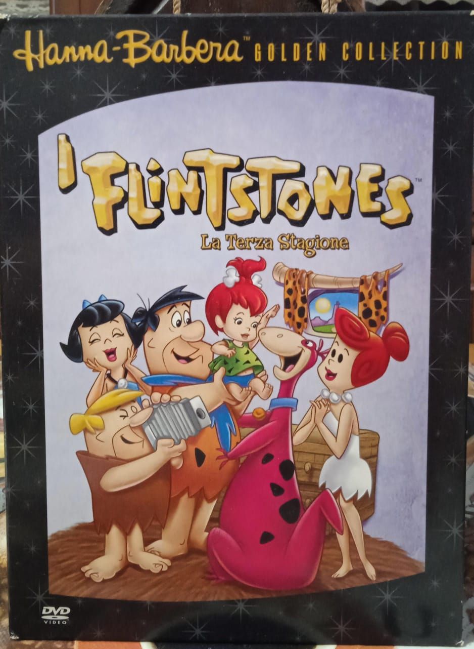TeknoFilm - 4 DVD – FLINTSTONES Stagione 3 di William Hanna, Joseph Barbera (1961) - WARNER BROS