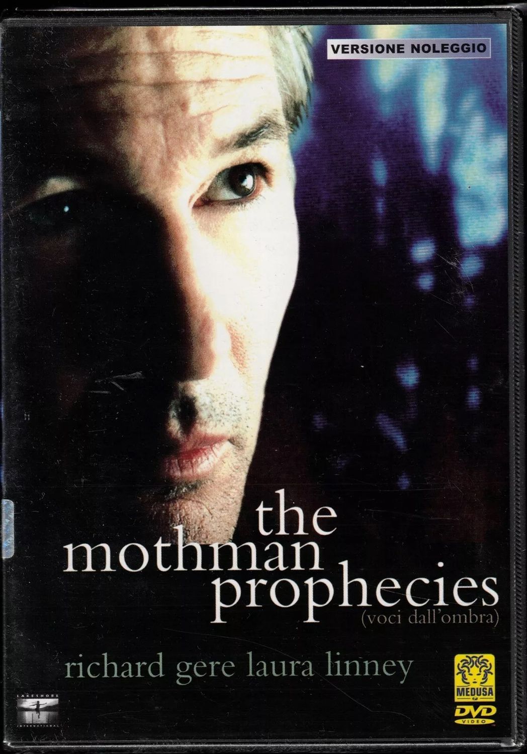 TeknoFilm - DVD – THE MOTHMAN PROPHECIES - VOCI DALL'OMBRA (Versione noleggio) di Mark Pellington (2002) - MEDUSA
