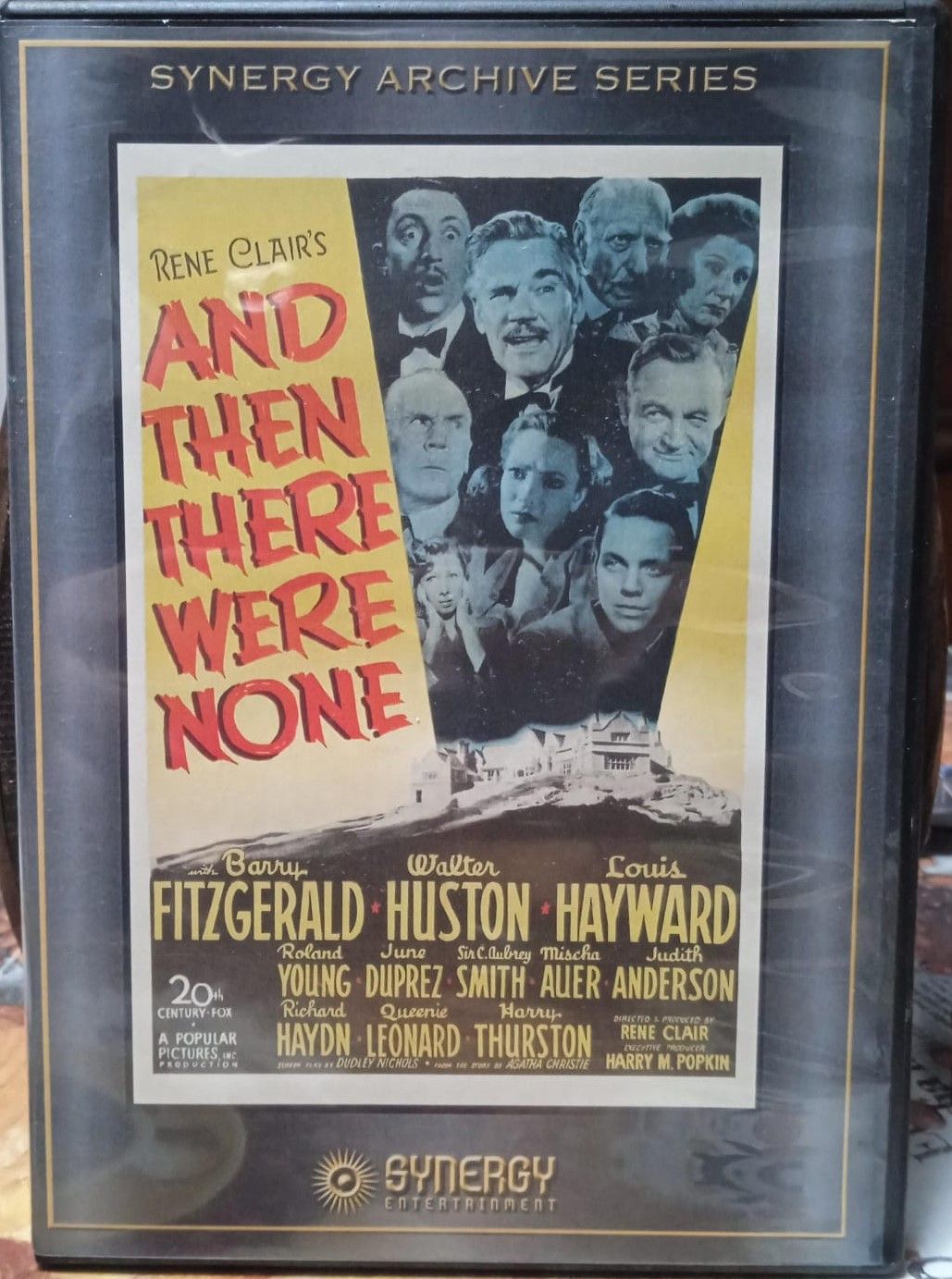 TeknoFilm - DVD (Lingua Inglese) - AND THEN THERE WERE NON (DIECI PICCOLI INDIANI) di René Clair (1945) - SINERGY ENTERTAINMENT