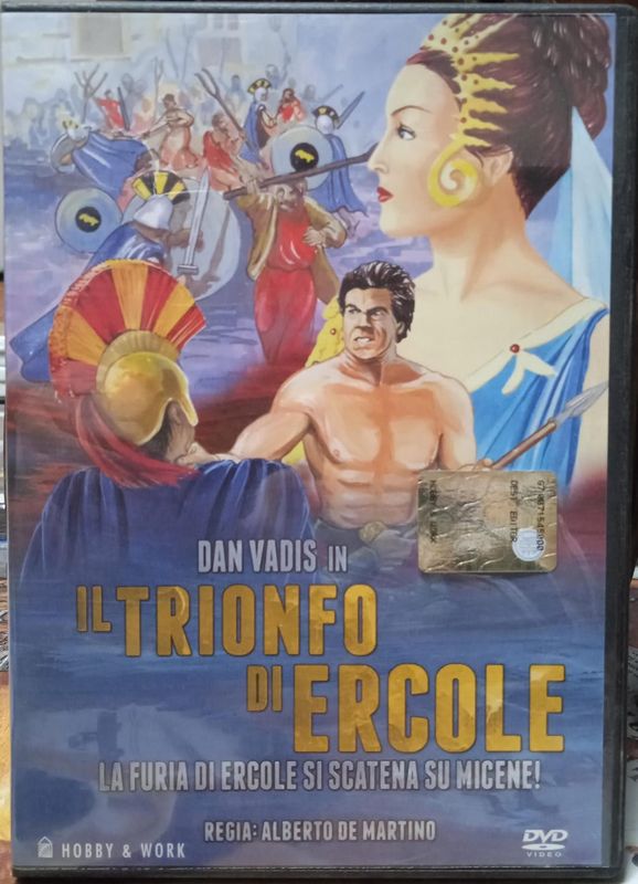 TeknoFilm - DVD – IL TRIONFO DI ERCOLE di Alberto De Martino (1964) - HOBBY & WORK TeknoFilm - DVD – IL TRIONFO DI ERCOLE di Alberto De Martino (1964) - HOBBY & WORK