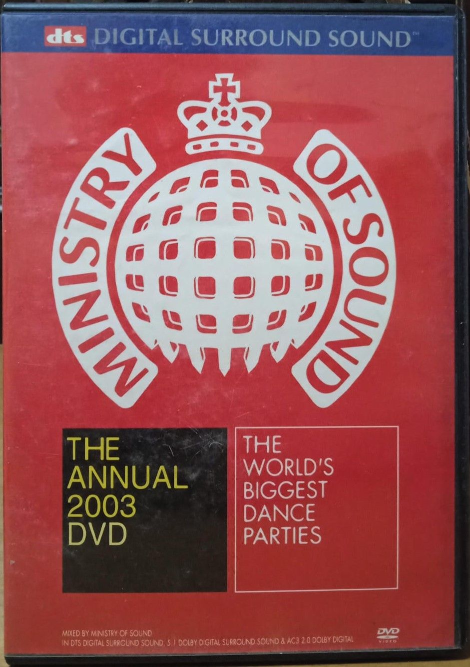 TeknoFilm - DVD - THE MINISTRY OF SOUND - THE ANNUAL 2003 (The world's biggest dance party) di Myles‎ Cooper (2003) - WARNER BROS