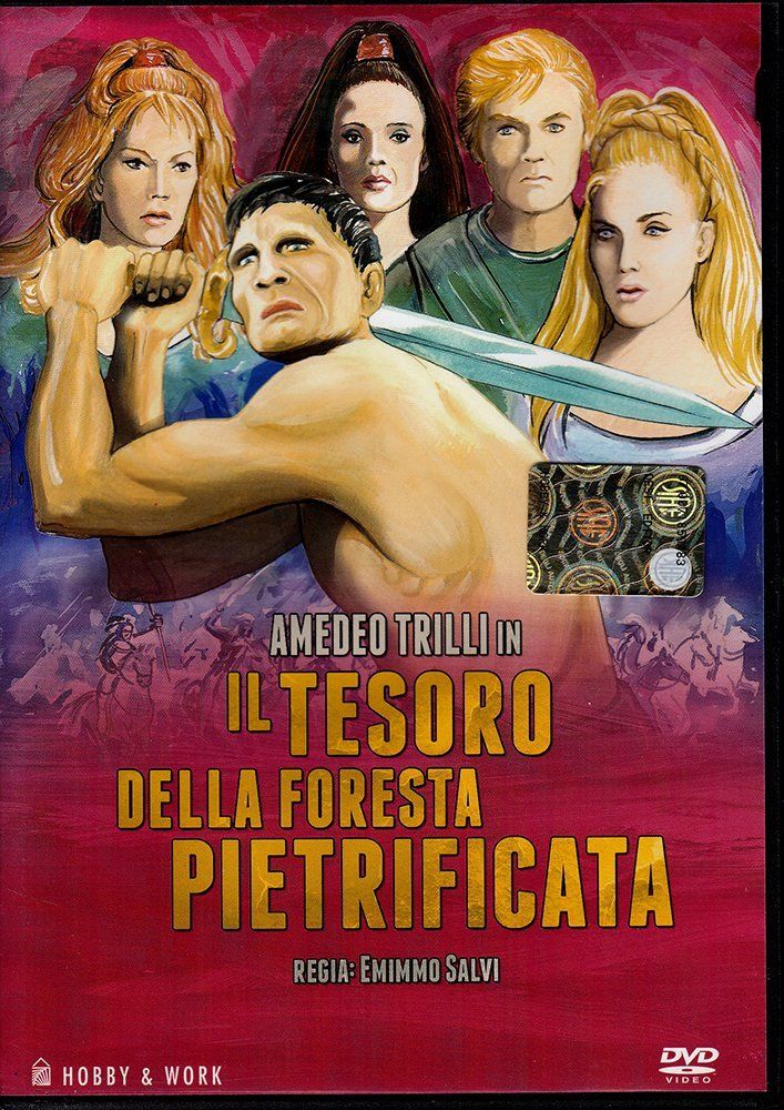 TeknoFilm - DVD - IL TESORO DELLA FORESTA PIETRIFICATA di Emimmo Salvi (1965) - HOBBY & WORK