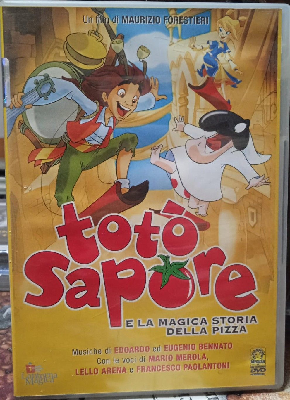 TeknoFilm - DVD - TOTO' SAPORE E LA MAGICA STORIA DELLA PIZZA di Maurizio Forestieri (2003) - MEDUSA
