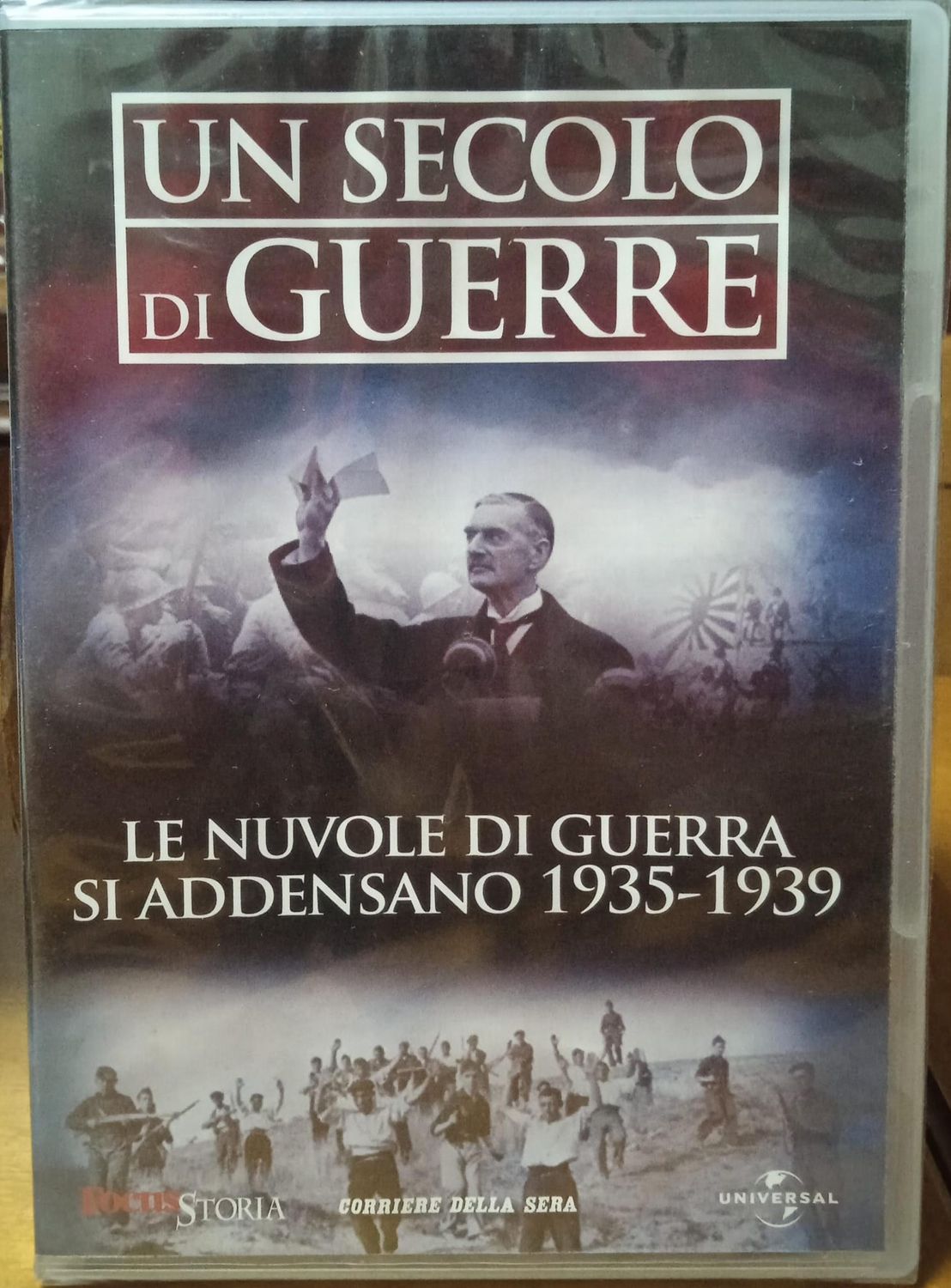 TeknoFilm - DVD - UN SECOLO DI GUERRE Vol. 09 - Le nuvole di guerra si addensano 1935/1939 (2004) - CORRIERE DELLA SERA
