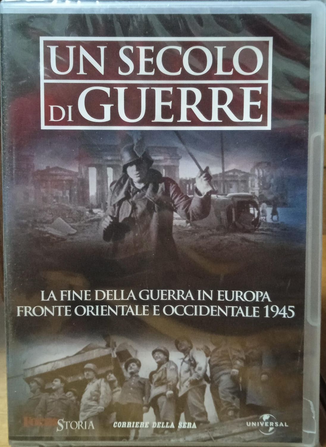 TeknoFilm - DVD - UN SECOLO DI GUERRE Vol. 16 - La fine della guerra in Europa: fronte orientale e  occidentale 1945 (2004) - CORRIERE DELLA SERA