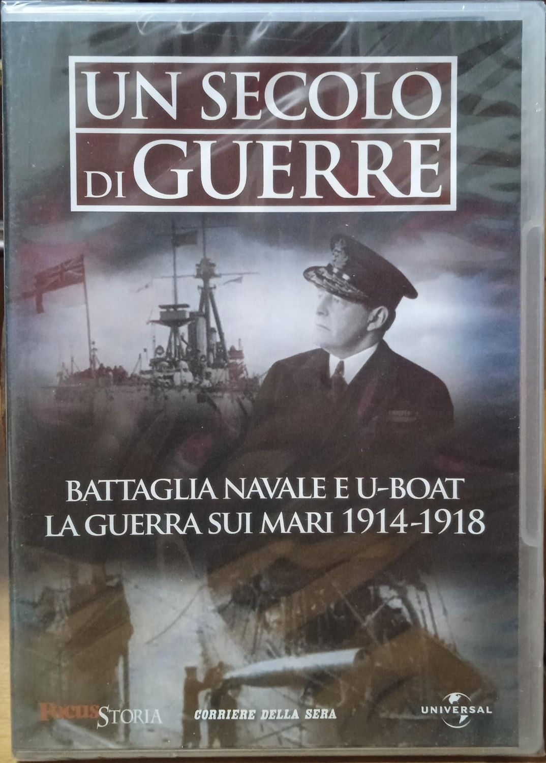 TeknoFilm - DVD - UN SECOLO DI GUERRE Vol. 05 - Battaglia navale e U-Boot - La guerra sui mari 1914/1918 (2004) - CORRIERE DELLA SERA