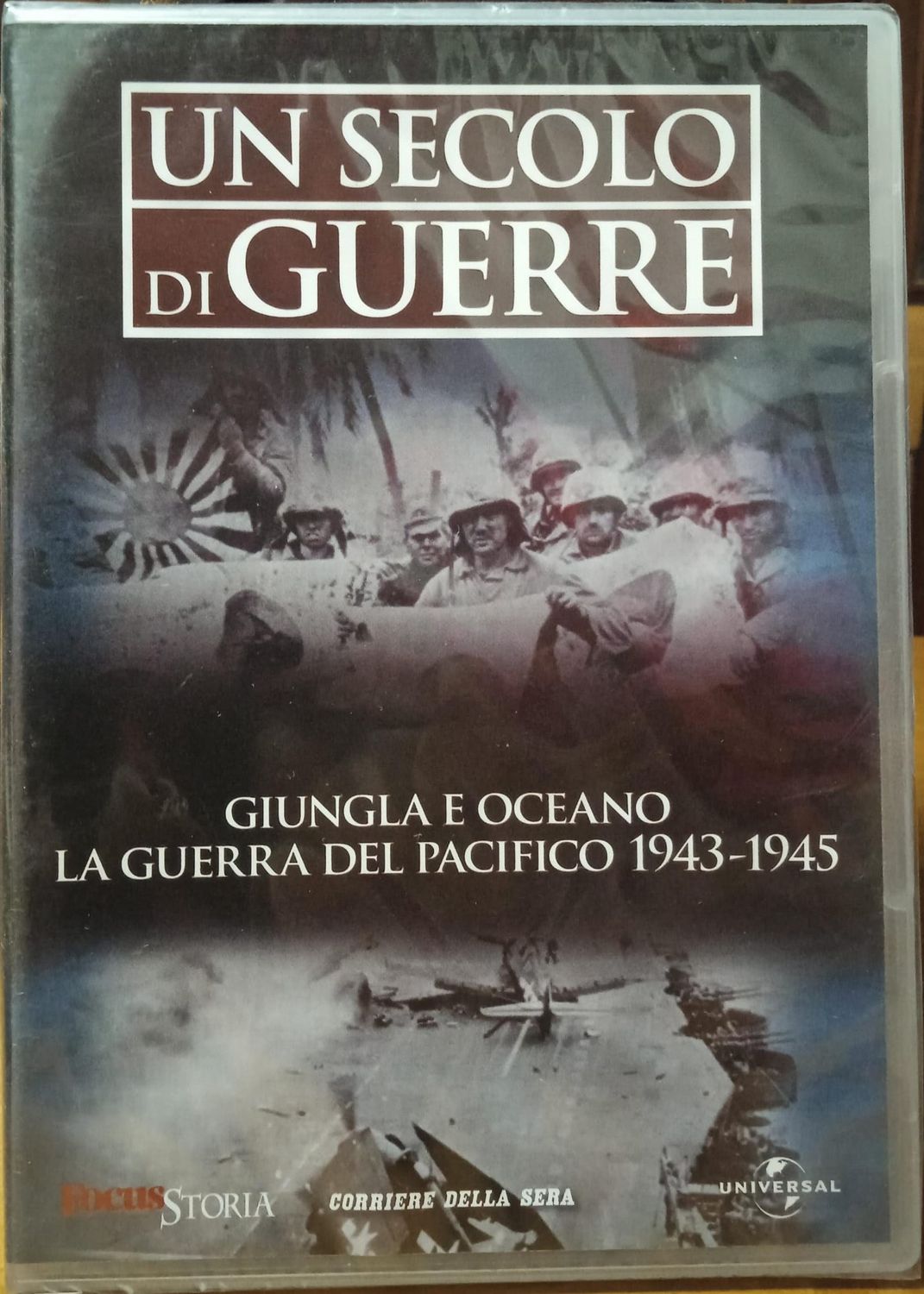 TeknoFilm - DVD - UN SECOLO DI GUERRE Vol. 18 - Giungla e oceano - La guerra del Pacifico 1943/1945 (2004) - CORRIERE DELLA SERA TeknoFilm - DVD - UN SECOLO DI GUERRE Vol. 18 - Giungla e oceano - La guerra del Pacifico 1943/1945 (2004) - CORRIERE DELLA SERA