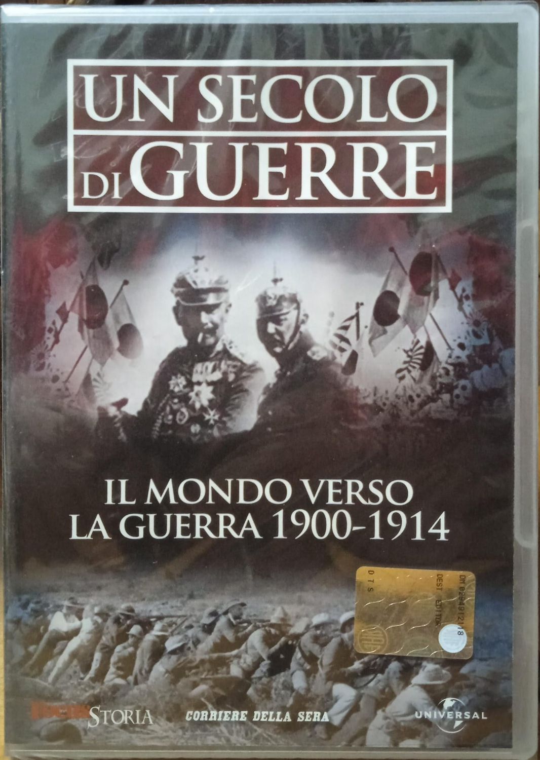 TeknoFilm - DVD - UN SECOLO DI GUERRE Vol. 02 - Il mondo verso la guerra 1900/1914 (2004) - CORRIERE DELLA SERA