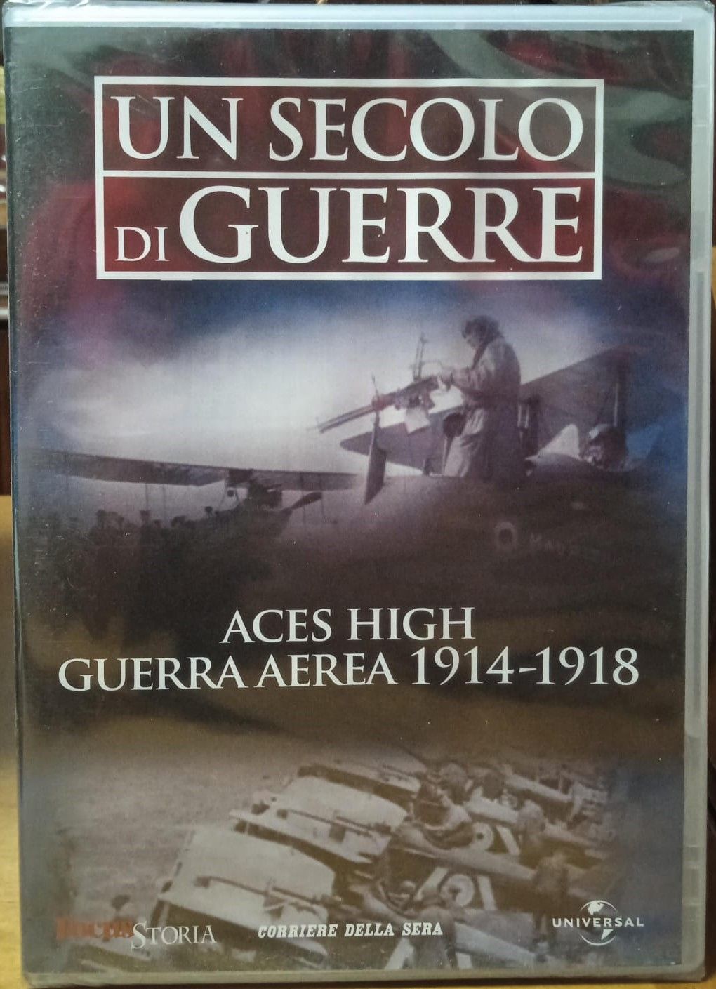 TeknoFilm - DVD - UN SECOLO DI GUERRE Vol. 06 - Aces high - Guerra aerea 1914/1918 (2004) - CORRIERE DELLA SERA