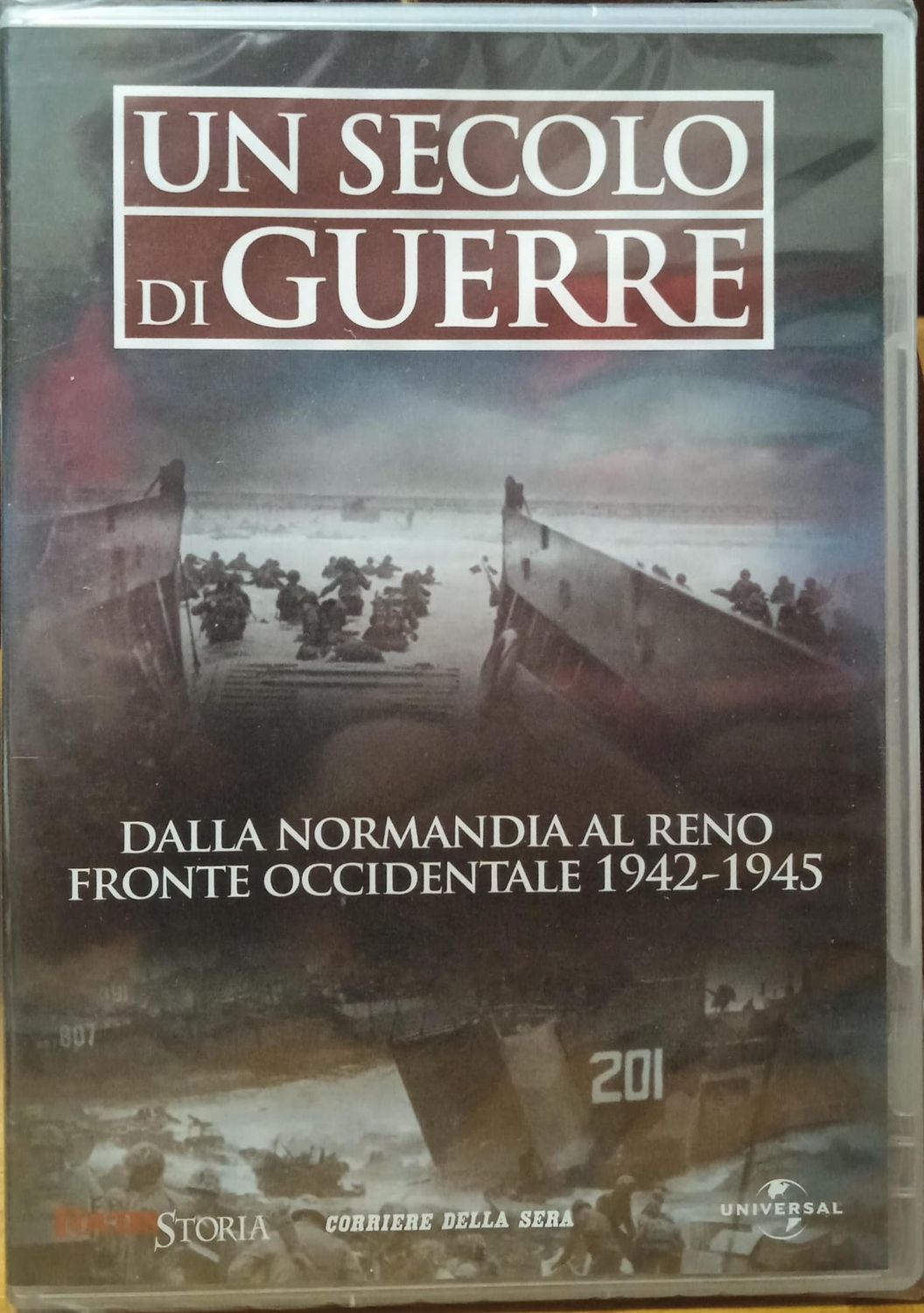 TeknoFilm - DVD - UN SECOLO DI GUERRE Vol. 15 - Dalla Normandia al Reno - Fronte occidentale 1942/1945 (2004) - CORRIERE DELLA SERA