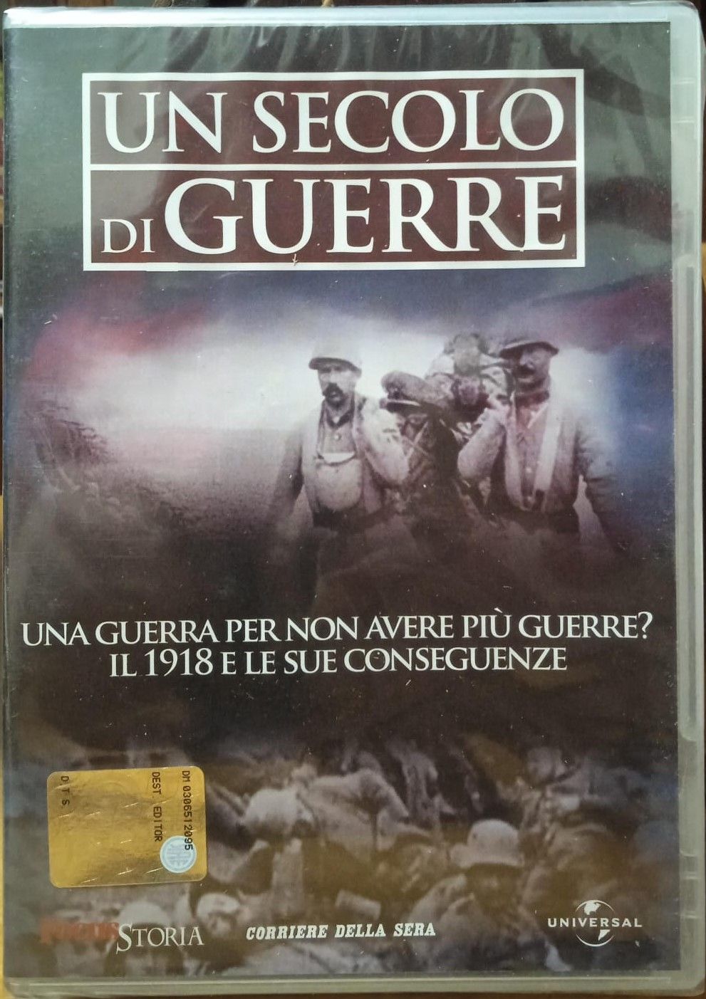 TeknoFilm - DVD - UN SECOLO DI GUERRE Vol. 07 - Una guerra per non avere più guerre? - Il 1918 e le sue conseguenze (2004) - CORRIERE DELLA SERA
