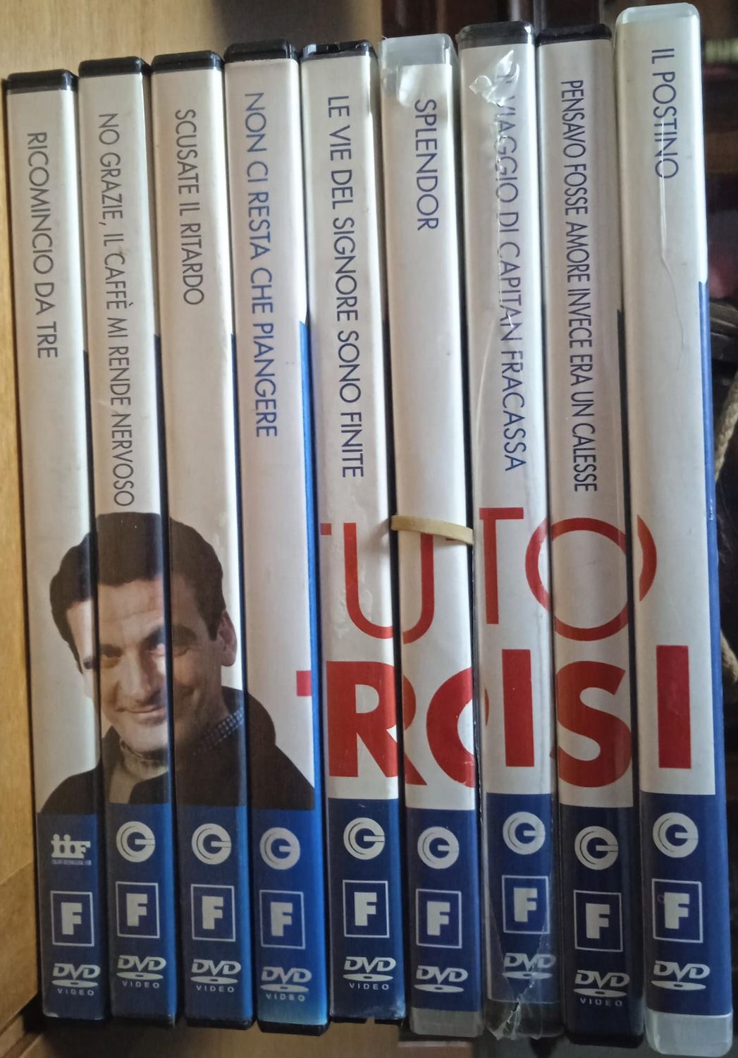 TeknoFilm - 9 DVD - TUTTO TROISI: 9 film di Massimo Troisi (2005) - FABBRI EDITORI