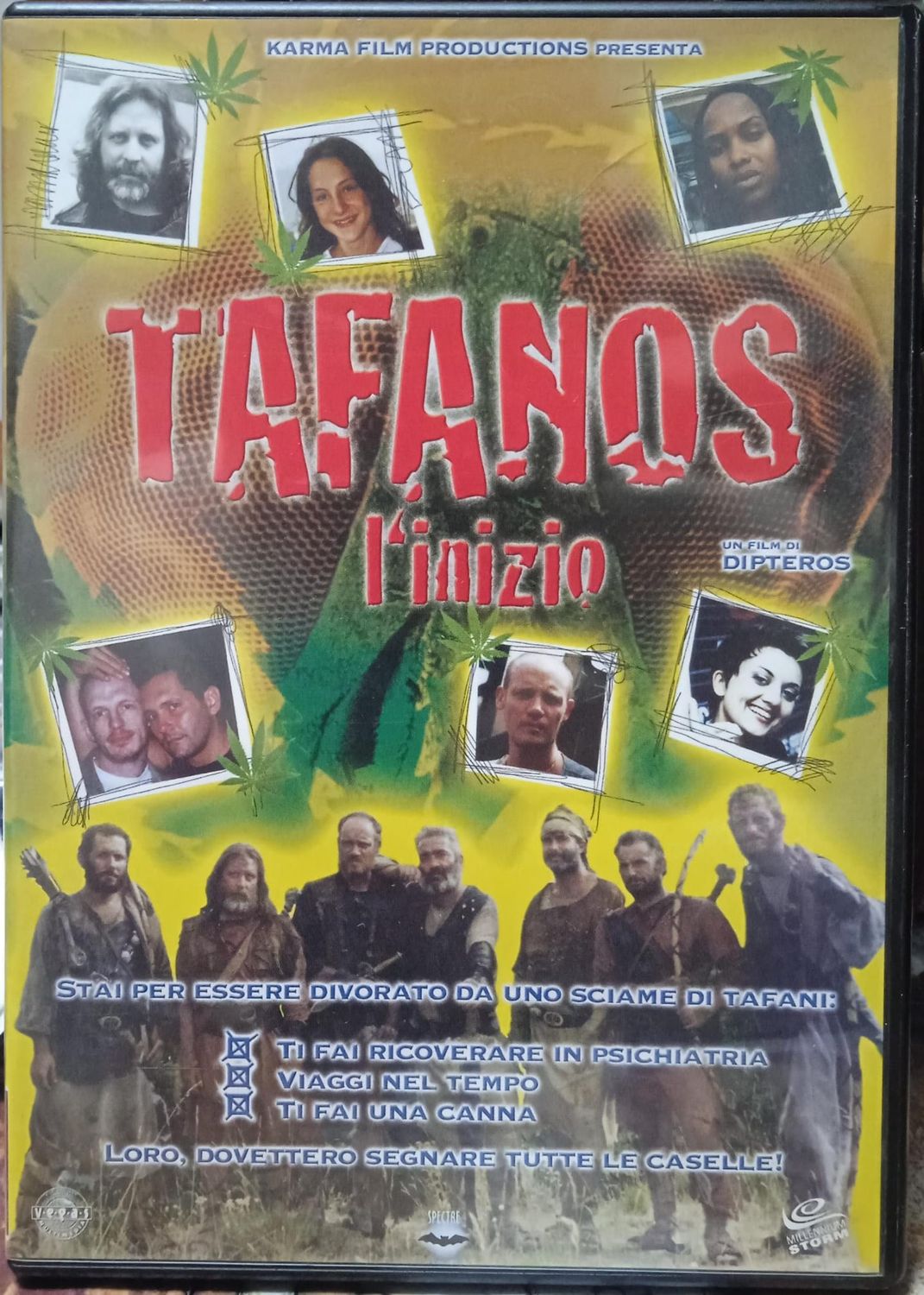 TeknoFilm - DVD - TAFANOS - L'INIZIO di Carlo Giudice e Paolo Marcellini (2003) - MILLENNIUM STORM
