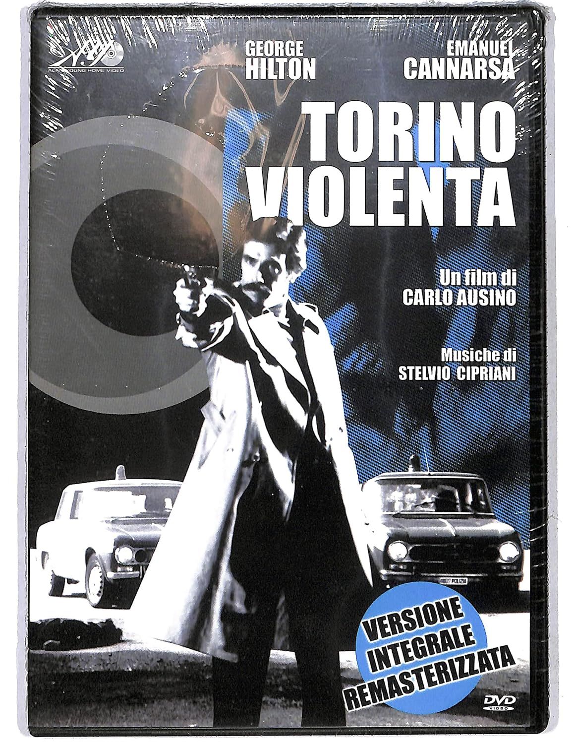 TeknoFilm - DVD (Edizione rimasterizzata) – TORINO VIOLENTA di Carlo Ausino (1977) - PLAY PRESS