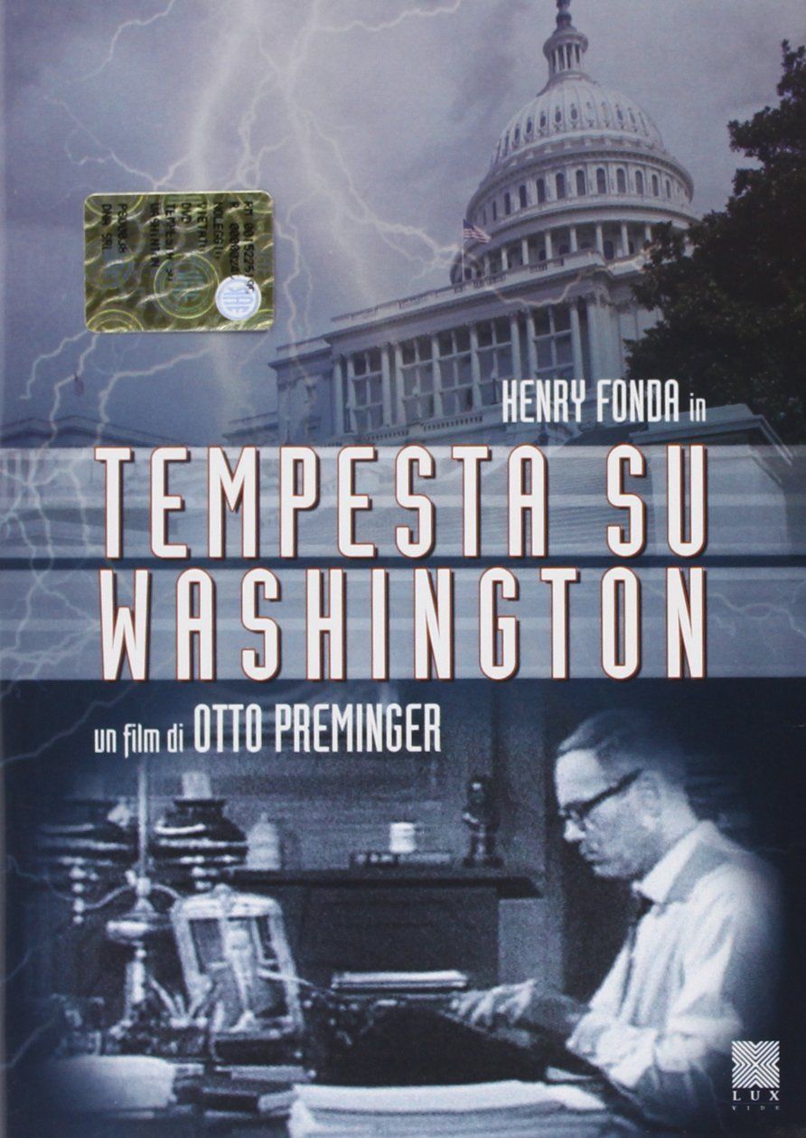 TeknoFilm - DVD - TEMPESTA SU WASHINGTON di Otto Preminger (1962) - SIRIO VIDEO