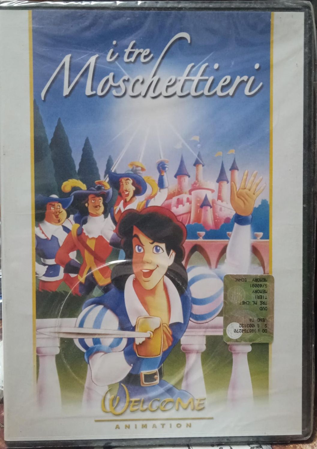 TeknoFilm - DVD - I TRE MOSCHETTIERI di A.A.V.V. (2008) - MEMORY TECHNOLOGY