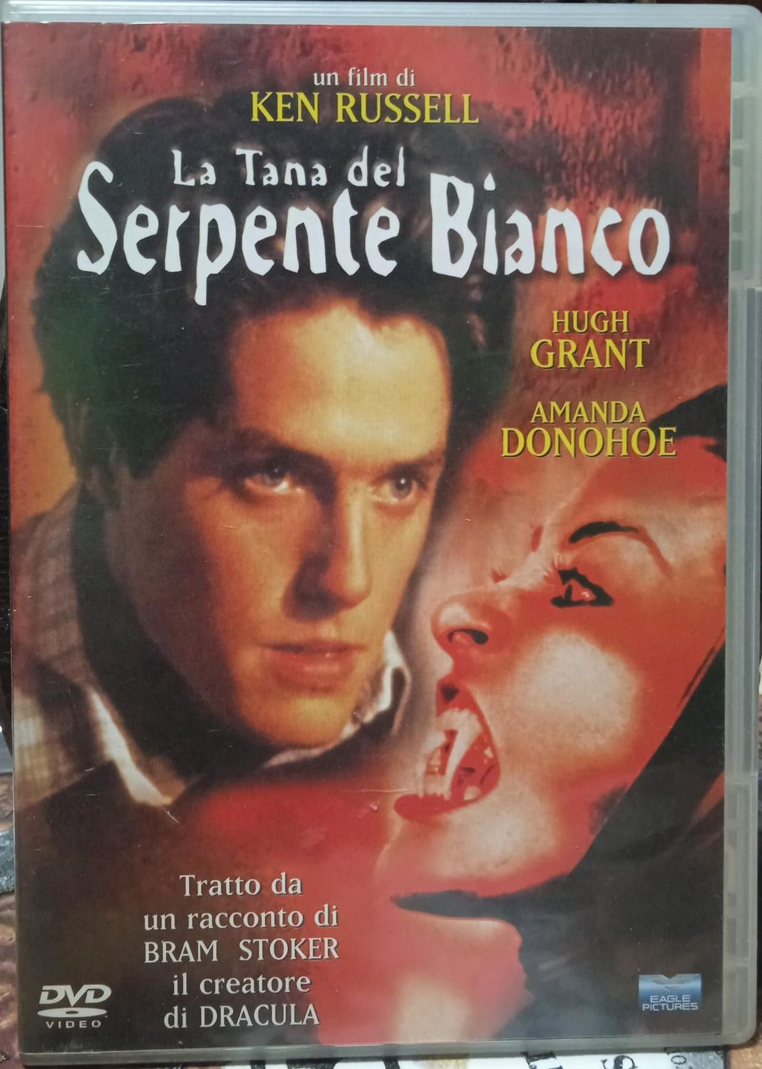 TeknoFilm - DVD – LA TANA DEL SERPENTE BIANCO (Versione slim) di Ken Russell (1988) - EAGLE