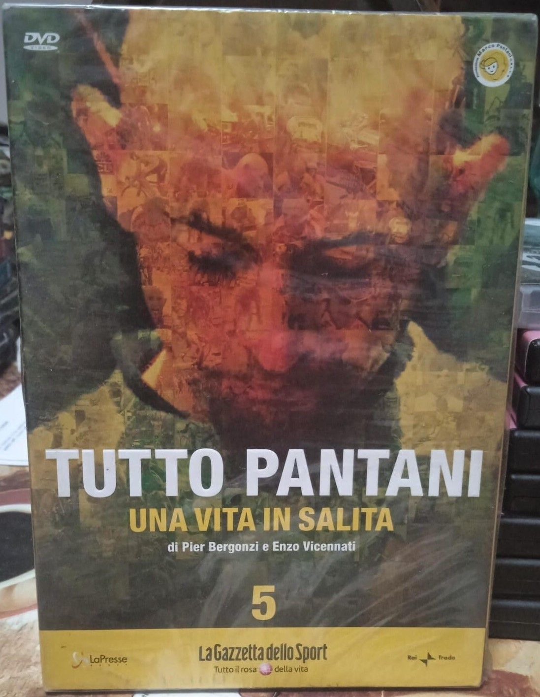 TeknoFilm - DVD - TUTTO PANTANI - UNA VITA IN SALITA Vol. 05 di Pier Bergonzi e Enzo Vicennati (2006) - GAZZETTA DELLO SPORT