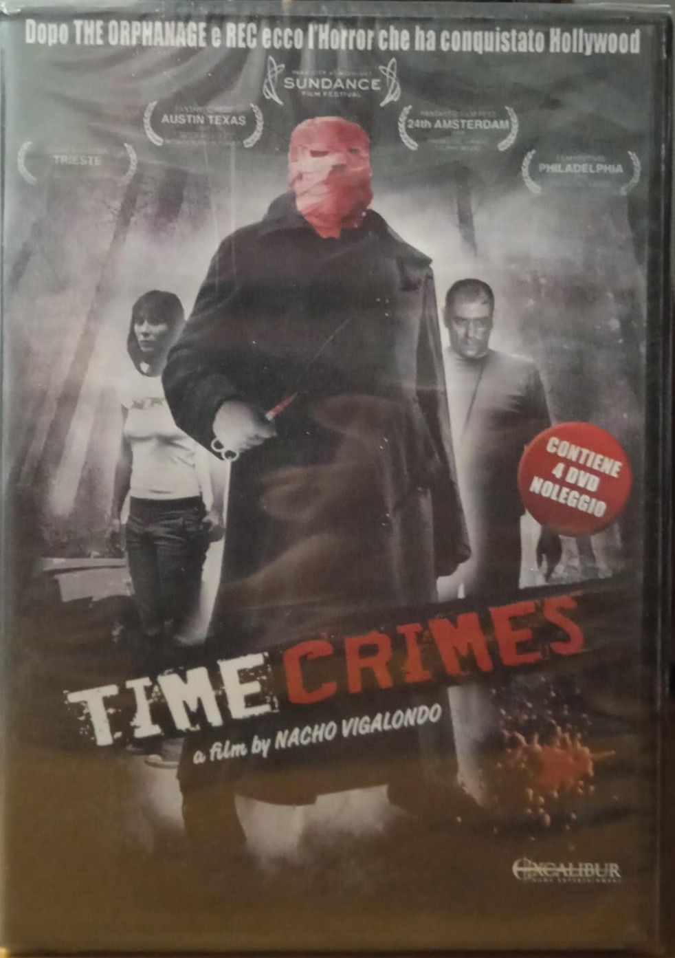 TeknoFilm - 4 DVD - TIMECRIMES (Versione noleggio) di Nacho Vigalondo (2007) - ONE MOVIE