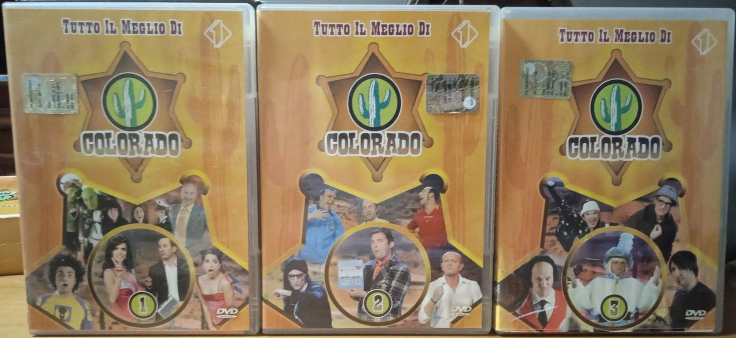 TeknoFilm - 3 DVD (Senza cofanetto) - TUTTO IL MEGLIO DI COLORADO 2009 condotto da Rossella Brescia e Beppe Braida - RTI
