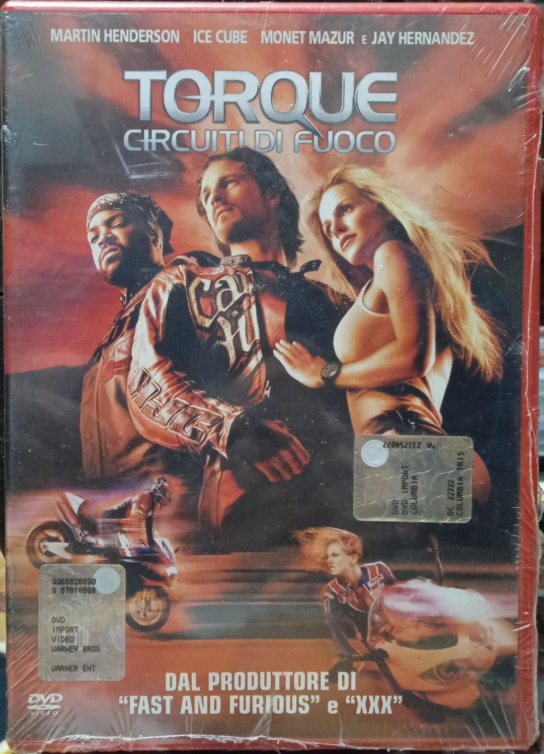 TeknoFilm - DVD - TORQUE - CIRCUITI DI FUOCO di Joseph Kahn (2004) - WARNER BROS