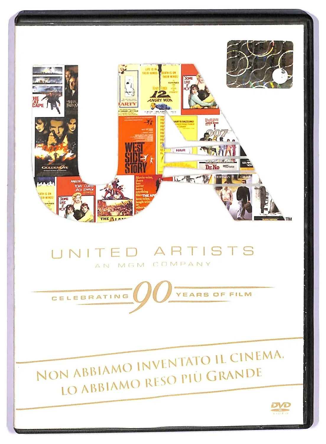 TeknoFilm - DVD – UNITED ARTISTS AND MGM COMPANY - Celebrating 90 years of film (Trailers anni 90 + Documentario) (2020) - UNITED ARTISTS