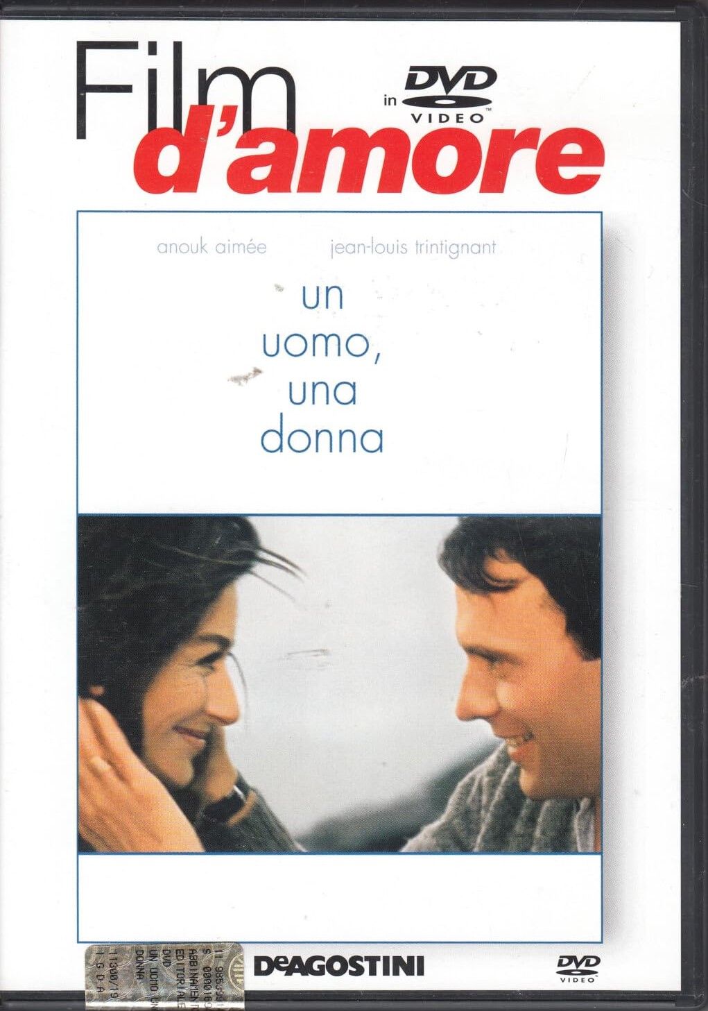 TeknoFilm - DVD – UN UOMO, UNA DONNA di Claude Lelouch (1966) - DE AGOSTINI