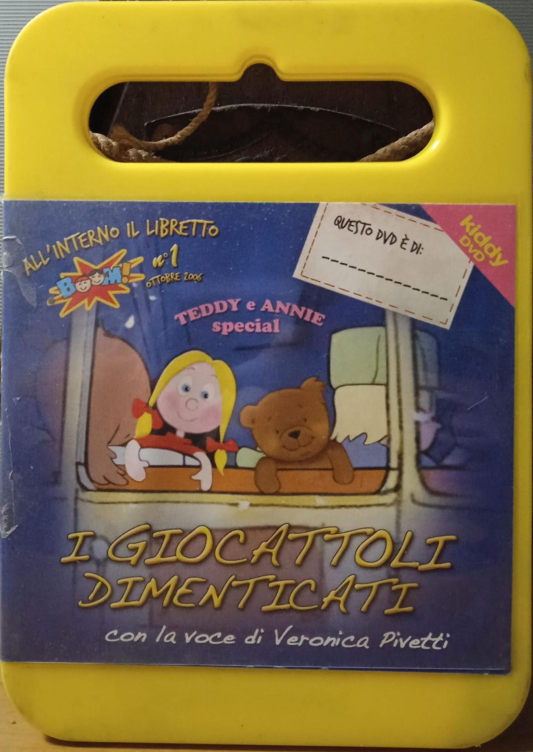 TeknoFilm - DVD + Book (Versione valigetta) – TEDDY & ANNIE SPECIAL - I GIOCATTOLI DIMENTICATI di Grahm Ralph (1995) - AEGIDA