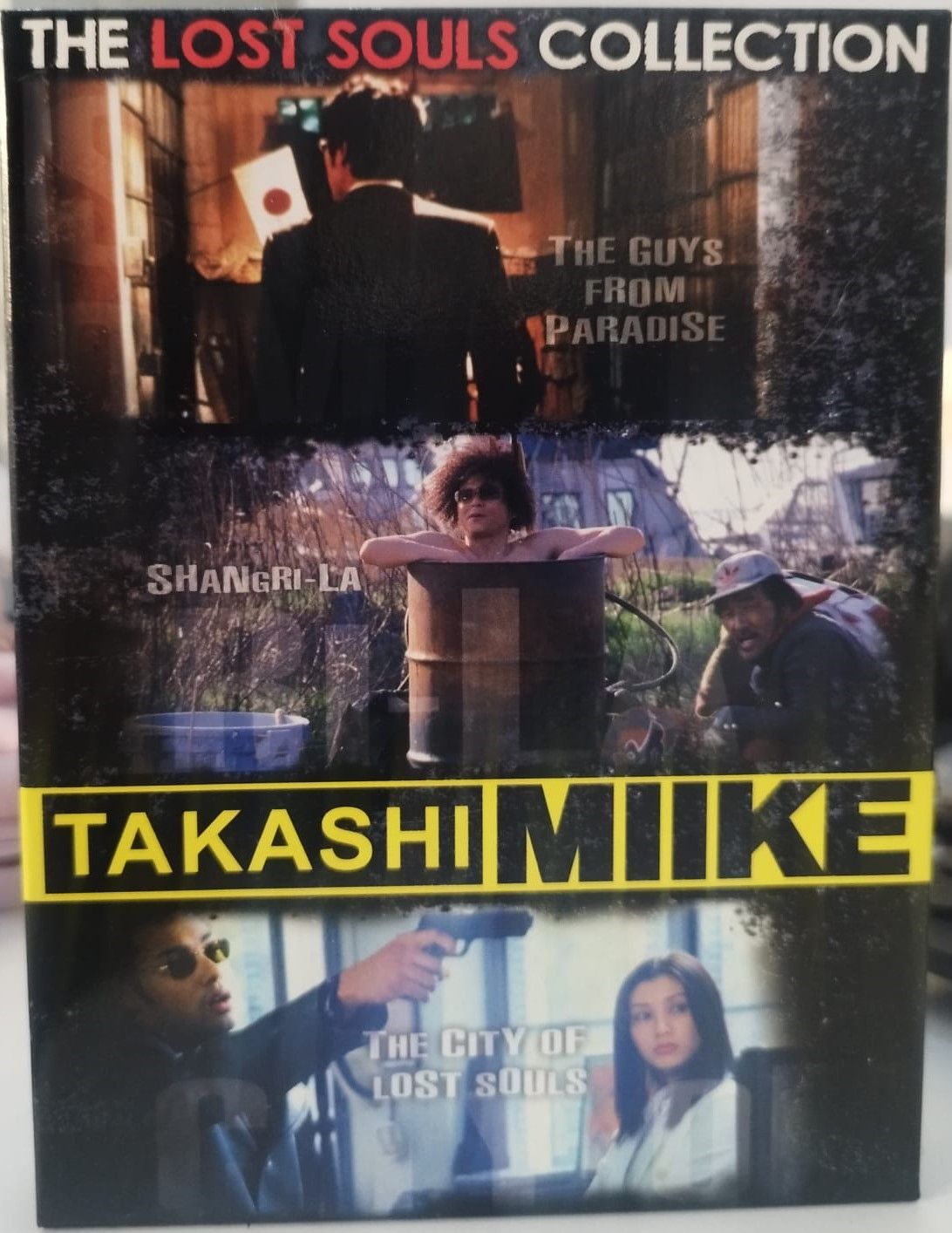 TeknoFilm - Box 3 DVD - TAKASHI MIIKE COLLECTION Box 2: THE LOST SOULS [The guys from paradise (2001) + Shangri-la (2002) + The city of lost souls (2000)] - TERMINAL VIDEO ITALIA