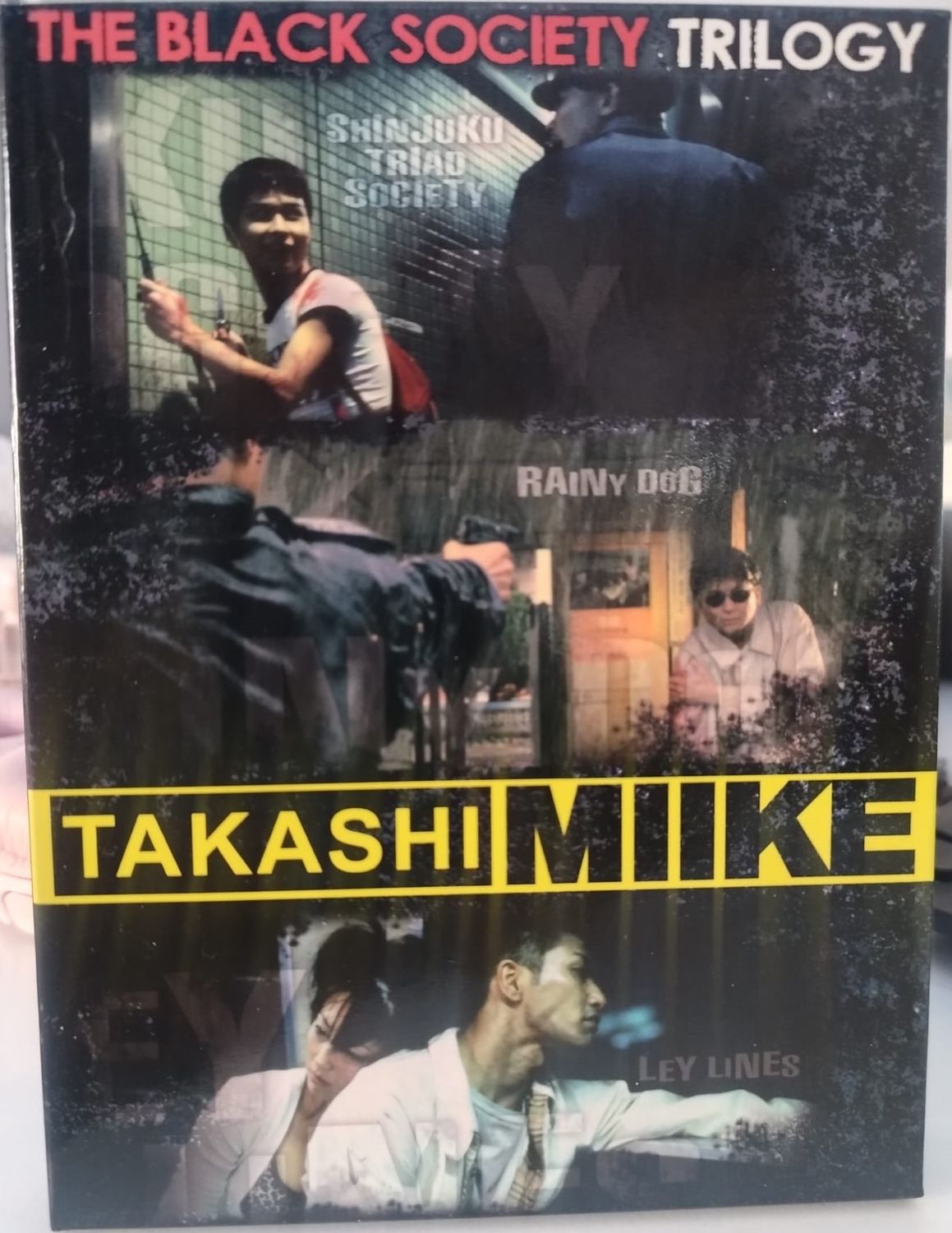 TeknoFilm - Box 3 DVD (Lingua Japan - SubITA) - TAKASHI MIIKE COLLECTION Box 4: BLACK SOCIETY TRILOGY [Shinjuku: Triad society (1995) + Rainy dog (1997) + Ley lines (1996)] - TERMINAL VIDEO ITALIA