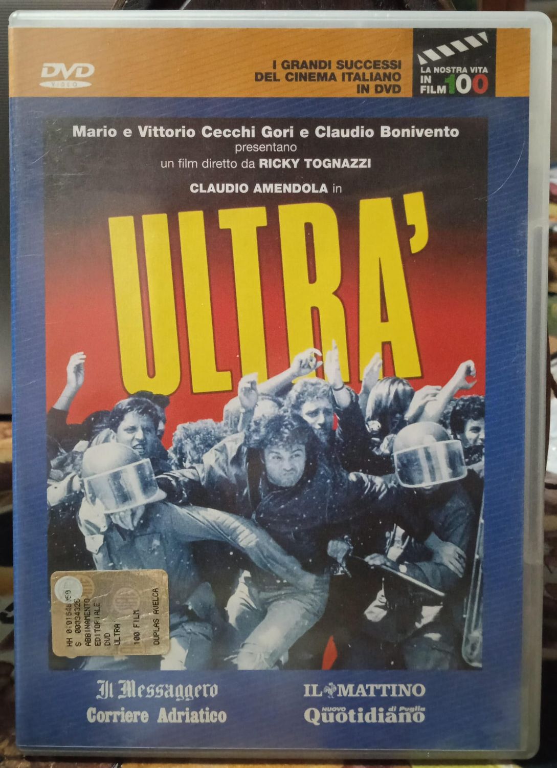 TeknoFilm - DVD – ULTRA' di Ricky Tognazzi (1990) - IL MESSAGGERO