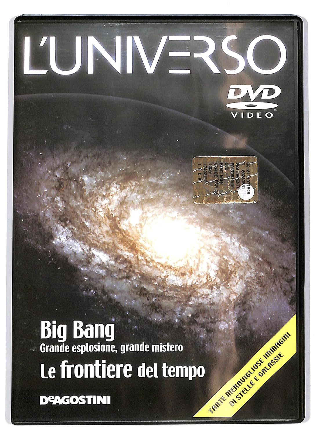 TeknoFilm - DVD – L'UNIVERSO - BIG BANG: GRANDE ESPLOSIONE, GRANDE MISTERO - LE FRONTIERE DEL TEMPO di A.A.V.V. (1998) - DE AGOSTINI
