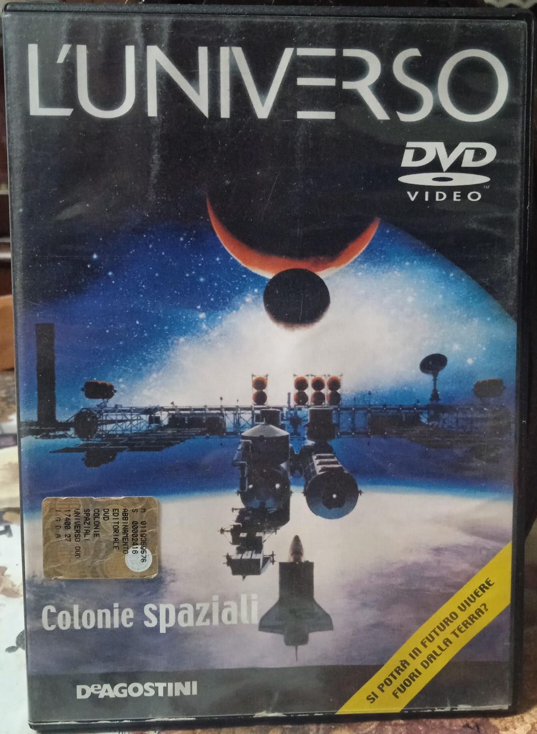 TeknoFilm - DVD – L'UNIVERSO - COLONIE SPAZIALI di A.A.V.V. (1999) - DE AGOSTINI