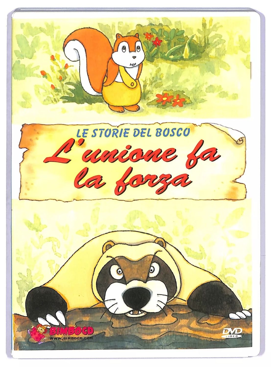 TeknoFilm - DVD – LE STORIE DEL BOSCO Vol. 02 - L'UNIONE FA LA FORZA  (2009) - ‎ENERXA