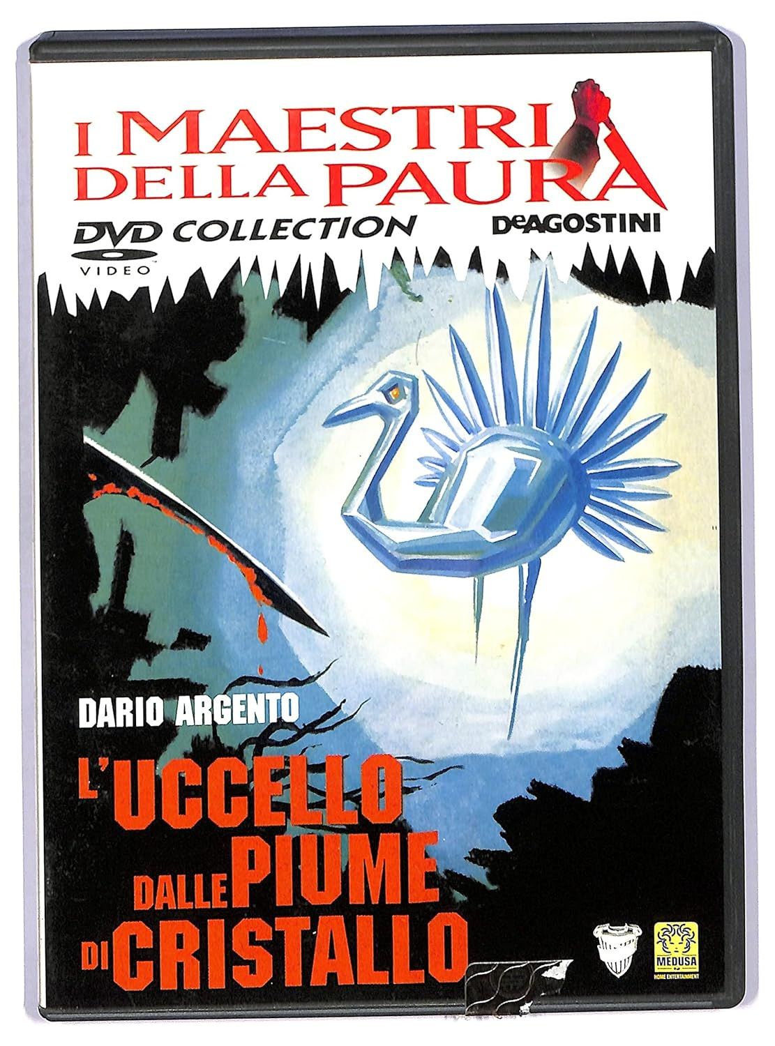 TeknoFilm - DVD – L'UCCELLO DALLE PIUME DI CRISTALLO di Dario Argento (1970) - DE AGOSTINI