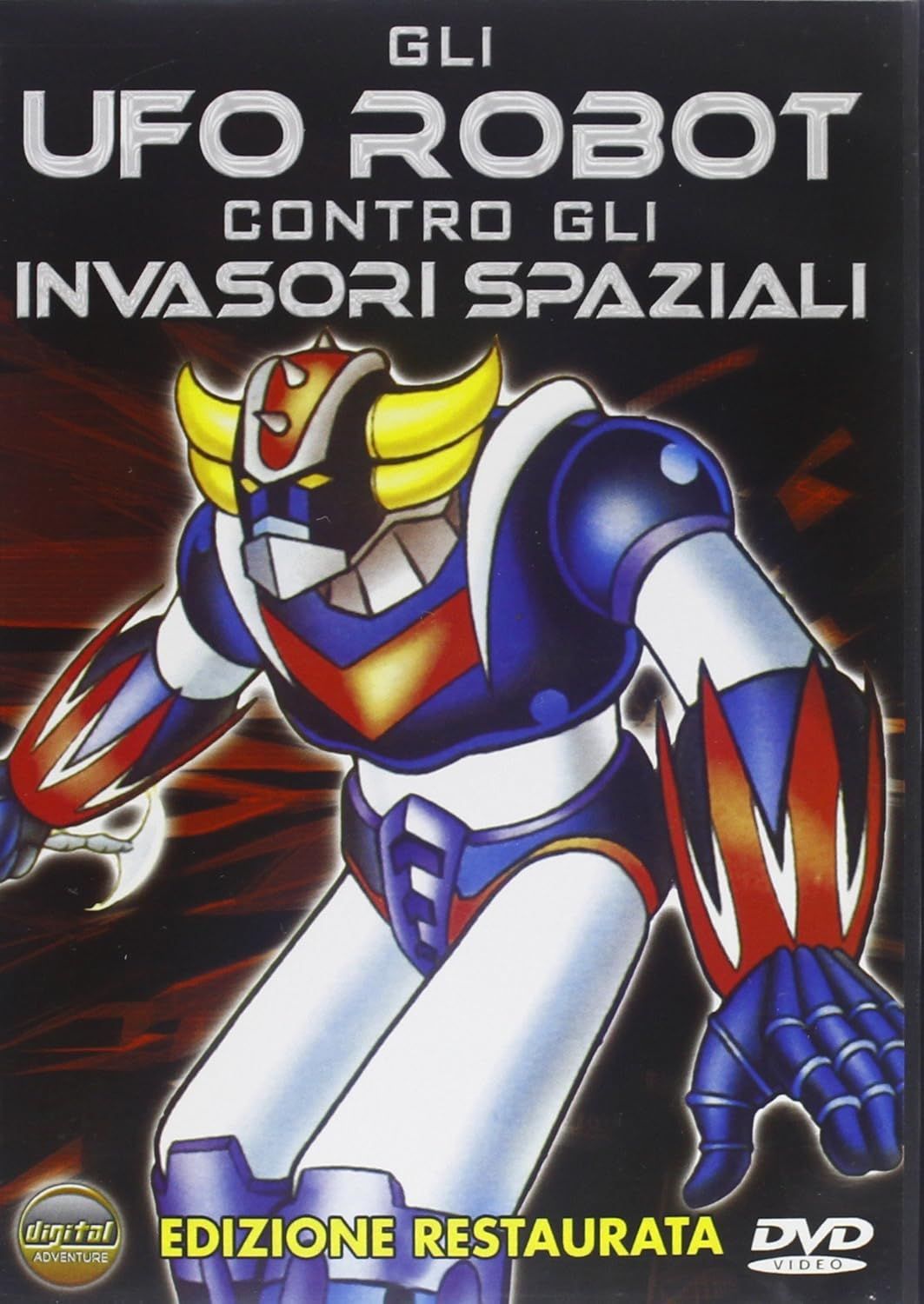 TeknoFilm - DVD (Edizione rimasterizzata) – GLI UFO ROBOT CONTRO GLI INVASORI SPAZIALI di Toshio Mori e Hideki Mori (1977) - CINEHOLLYWOOD
