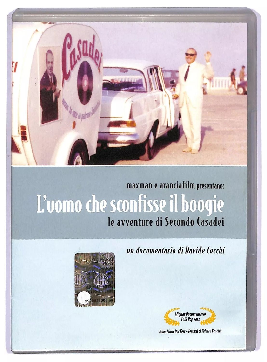 TeknoFilm - DVD – L'UOMO CHE SCONFISSE IL BOOGIE - LE AVVENTURE DI SECONDO CASADEI di Davide Cocchi (2005) - MAXMAN